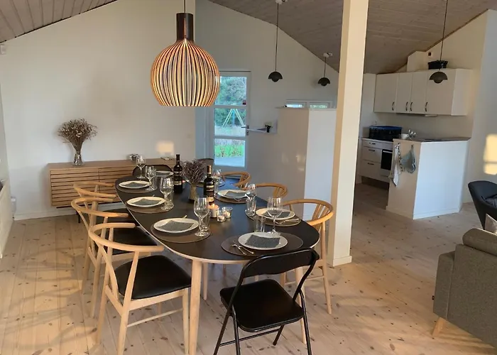 Moderne Sommerhus, 8 Senge, 250 Mtr Til Sandstrand * 斯莱格思